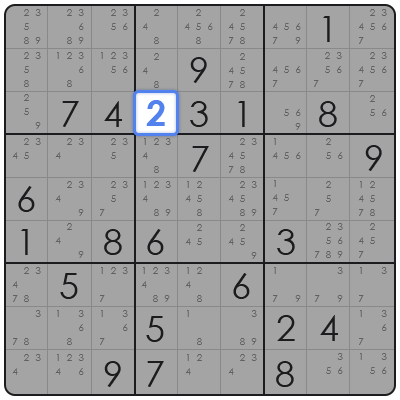 how to fill sudoku fast